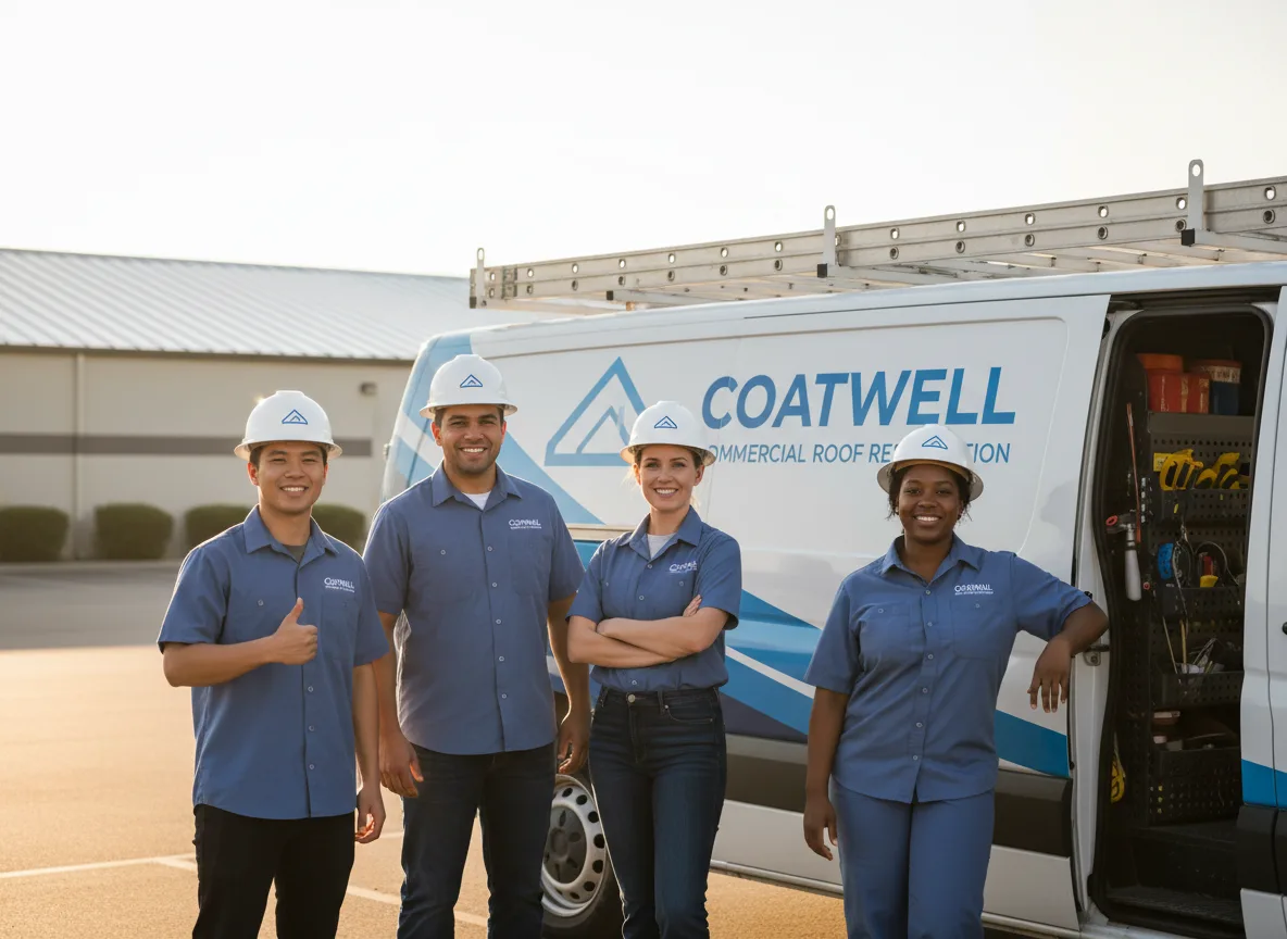 Commercial roof coating company in Mccrory, AR